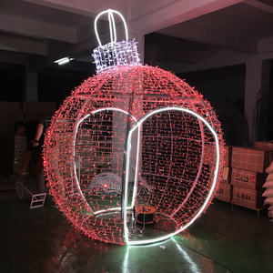 Luz de bola gigante 3D