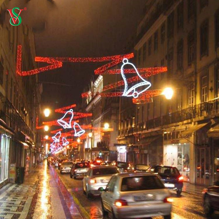 Proyecto grande certificado Personalización Navidad Decoración Calle Comercial LED Adorno Luz