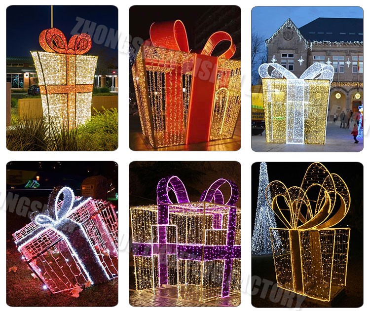 Serie de cajas de regalo 3d -2