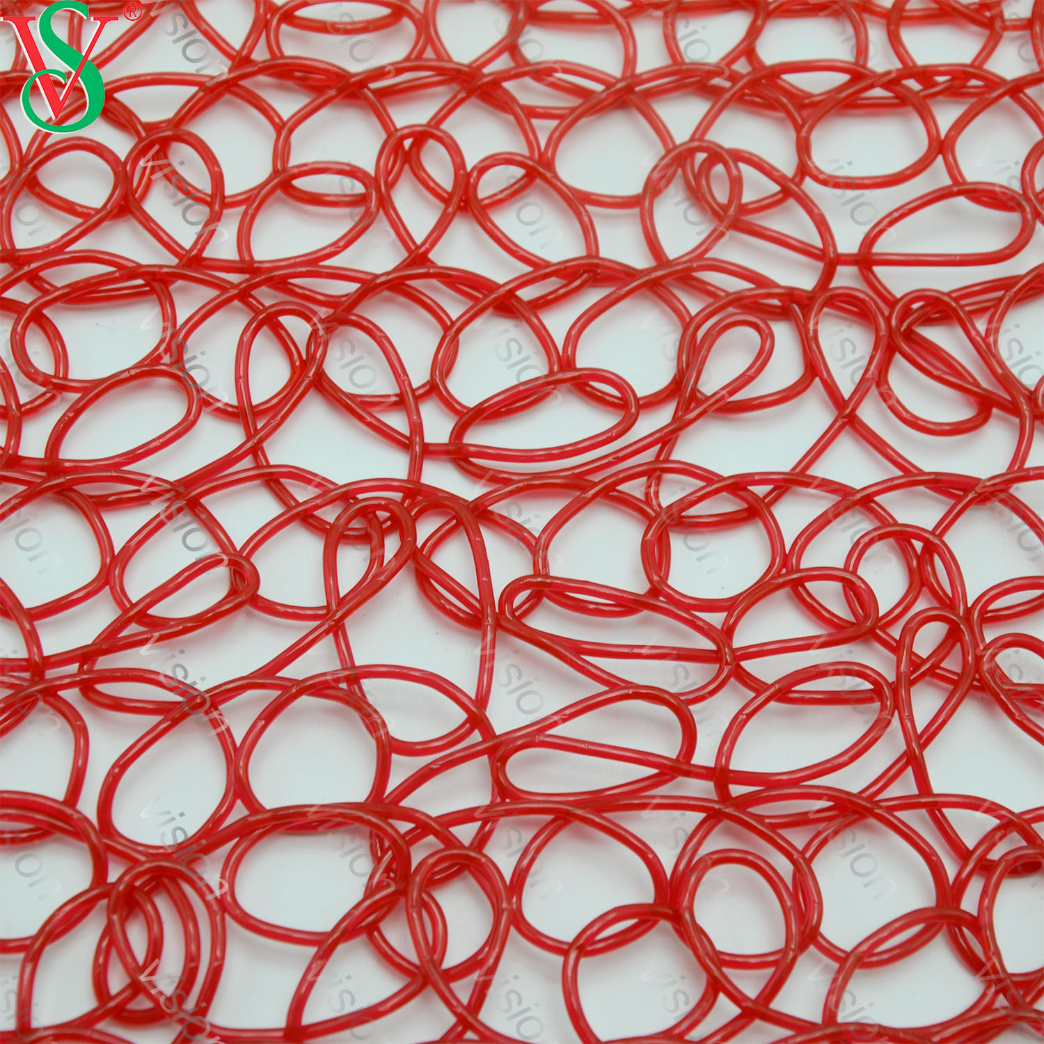 Uso al aire libre Resistencia UV de alta calidad Material de decoración de ventas calientes Red de malla de PVC para luz de Navidad