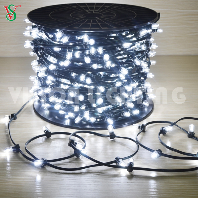 Luz de hadas de la secuencia de la luz del clip de IP65 DC 12V LED para la decoración del día de fiesta de la Navidad
