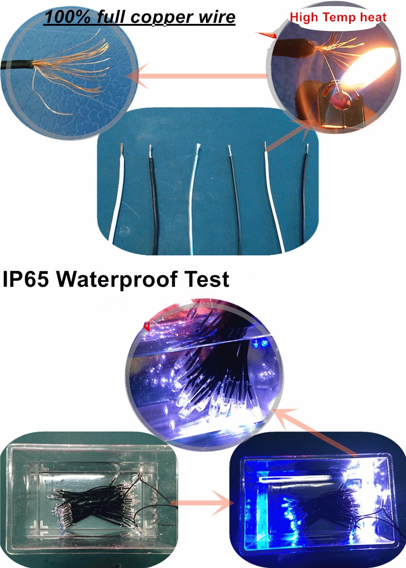 Guirnaldas de hadas led al aire libre l&aacute;mpara led 