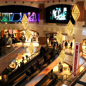 Decoración del centro comercial