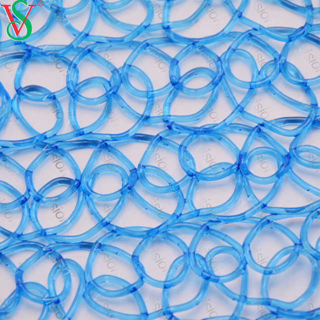 Uso al aire libre Resistencia UV de alta calidad Material de decoración de ventas calientes Red de malla de PVC para luz de Navidad