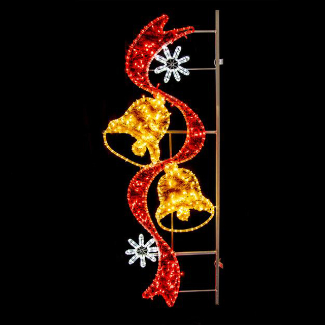 Luz de marco de poste de calle