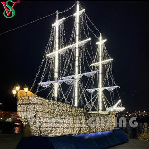 Escultura LED 3D personalizada y escultura de vehículos llamativos decoración de luz al aire libre para parques temáticos y ciudades y festivales