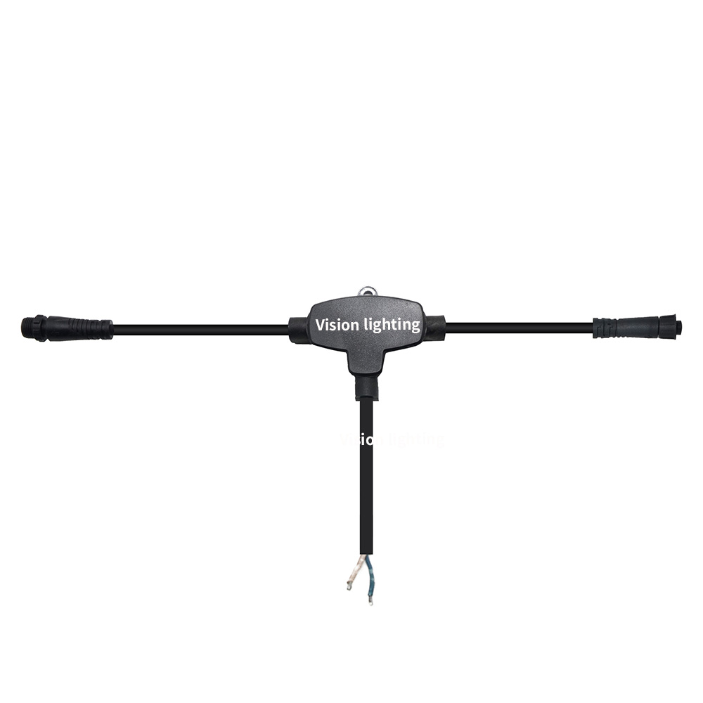 Decoración exterior programable IP65 impermeable de alta calidad led DMX 512 RGB Cadena de luces navideñas