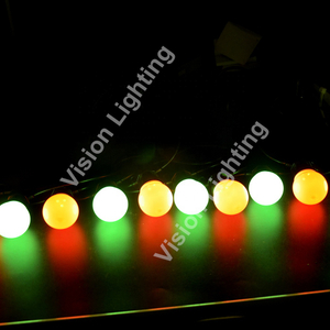 Bulbo de 50 mm al aire libre WS2811 DMX/SPI Festroon Festoon Belt Ball Horth para Navidad