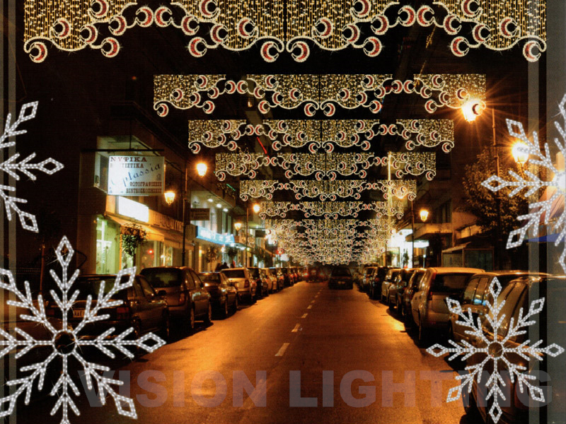 Resplandor al otro lado de la calle: información sobre la decoración de la calle