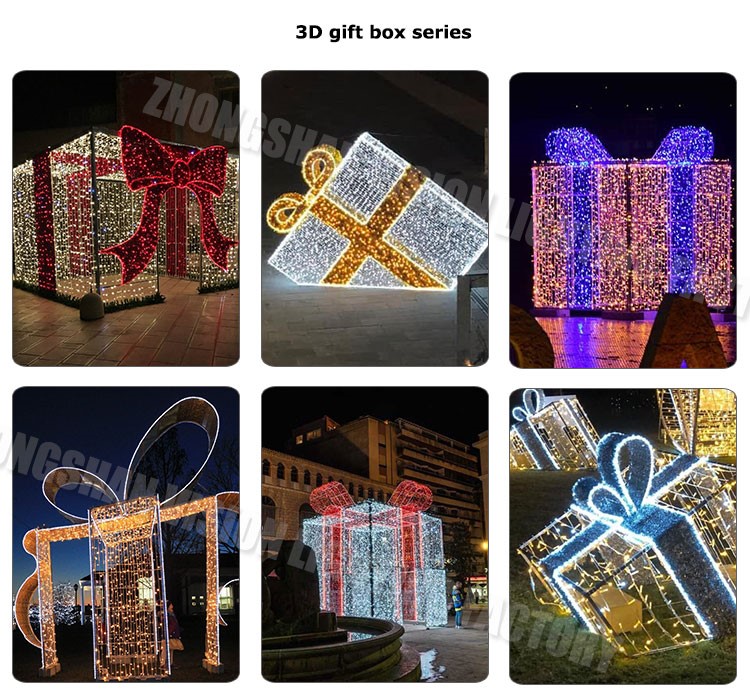 Serie de cajas de regalo 3d -1