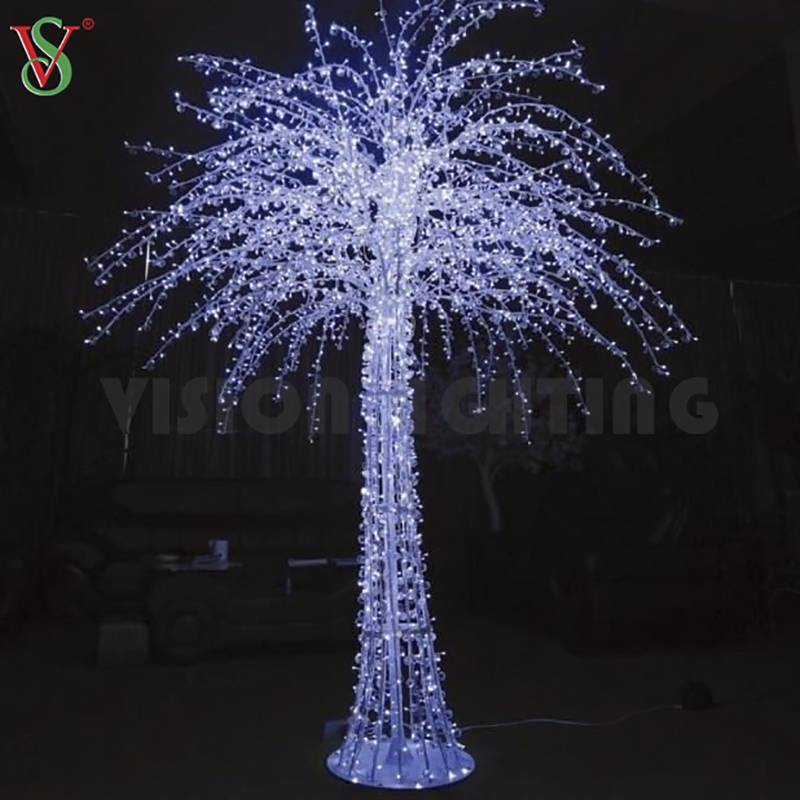 Luz navideña, luces decorativas de ramita blanca, árbol de rama con motivo 3D con guirnalda Led