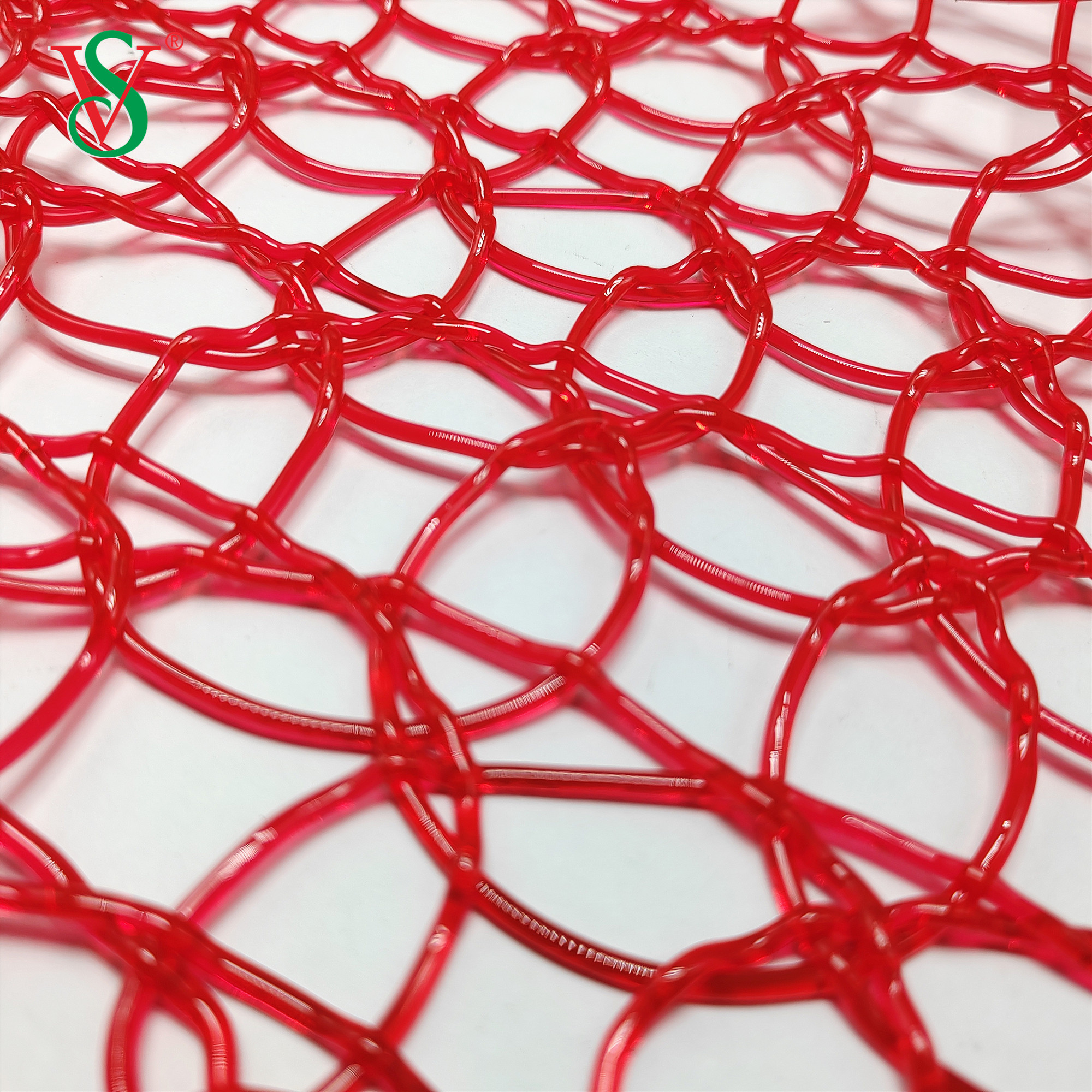 Alfombra de red de malla de PVC para luces de motivos que hacen la decoración de Navidad