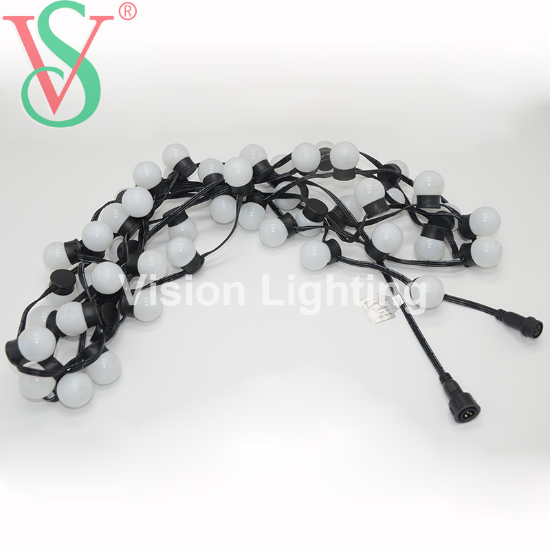 Programable WS2811 TTL pixeles LED RGB Navidad Decoración IP65 exterior bola cadena Luz