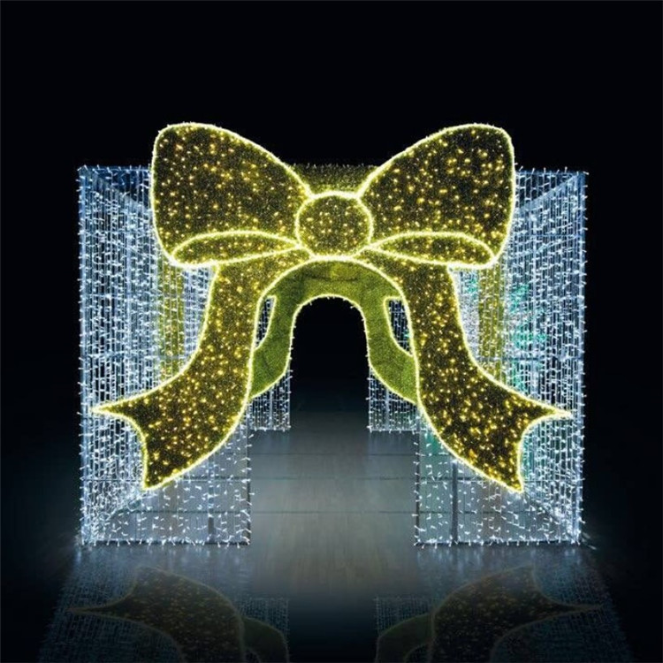 Luz de caja de regalo 3D